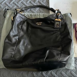 Authentic Prada Cervo Antik Hobo, Large *Rare*